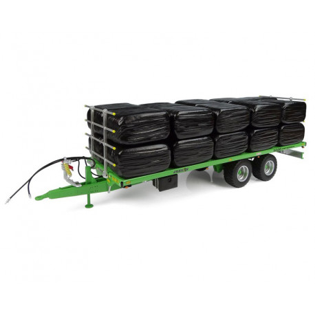 Boîte de 20 balles d'ensilage carrées noires - Universal Hobbies UH6882