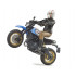 Moto Scrambler Ducati Desert Sled avec motard - Bruder