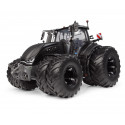 Tracteur Valtra S416 UNLIMITED jumelé noir mat - Universal Hobbies UH6819