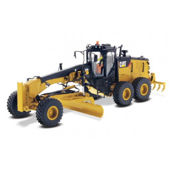 Niveleuse Caterpillar 14M3 avec figurine