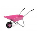 Brouette enfant en métal rose - Rollytoys 274802