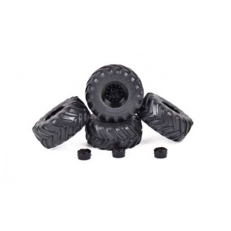 Jeu de 4 roues Michelin Mega Xbib 750/560-R26 - AT3200205