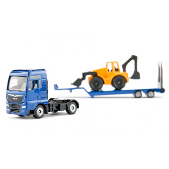 Camion Man avec tractopelle - Siku 1761