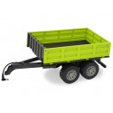 Remorque radio-commandée Vert Clair pour tracteur RC Jamara - 423281