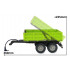 Remorque radio-commandée Vert Clair pour tracteur RC Jamara - 423281