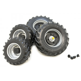 Set de 4 roues Vredestein pour tracteur 1/32 - Marge Models 2608