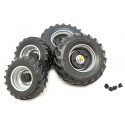 Set de 4 roues Vredestein pour tracteur 1/32 - Marge Models 2608