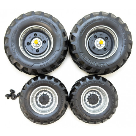 Set de 4 roues Vredestein pour tracteur 1/32 - Marge Models 2608