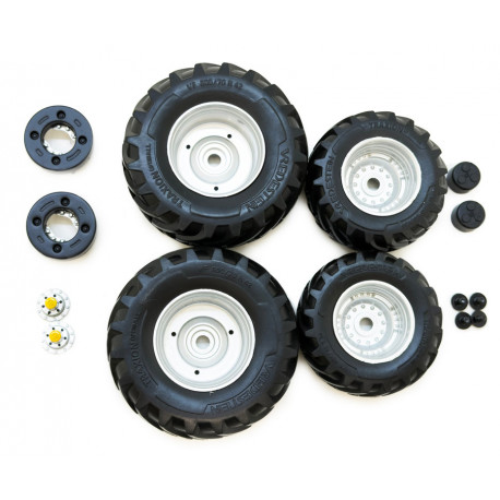 Set de 4 roues Vredestein pour tracteur 1/32 - Marge Models 2608