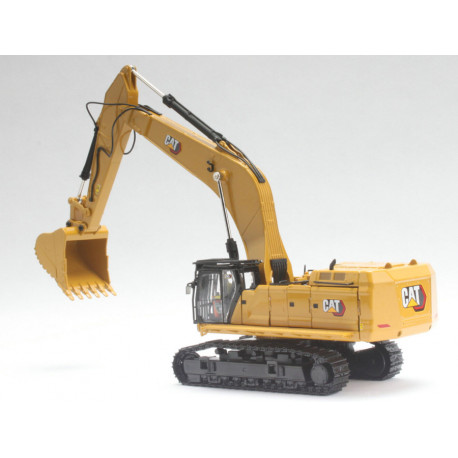 Pelle hydraulique Caterpillar 395 version GP avec accessoires - Diecast Masters 85709