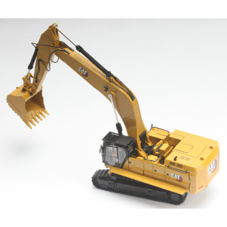 Pelle hydraulique Caterpillar 395 version GP avec accessoires - Diecast Masters 85709
