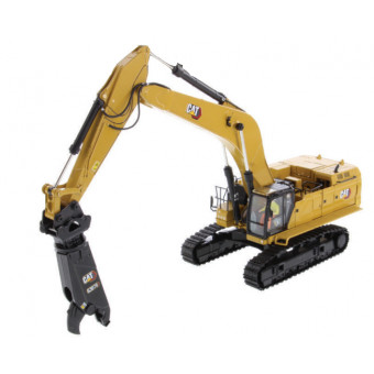 Pelle hydraulique Caterpillar 395 version GP avec accessoires - Diecast Masters 85709