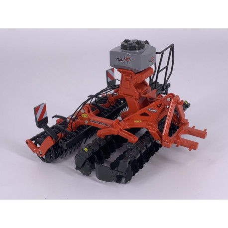 Déchaumeur Kuhn Optimer 303 avec trémie SH 201 grise - Replicagri REP414