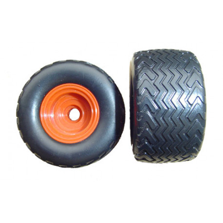 Paire de roues d'autochargeuse Claas Quantum 1/32