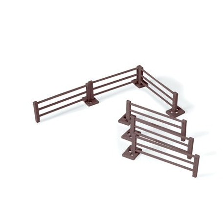 Lot de 6 barrières 1/32 - Britains 40952