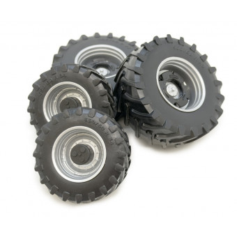 Set de 4 roues Trelleborg 900-60 R42 grises - Marge Models 2610