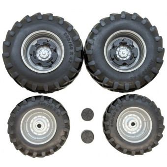 Set de 4 roues Trelleborg 900-60 R42 grises - Marge Models 2610