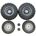 Set de 4 roues Trelleborg 900-60 R42 grises - Marge Models 2610