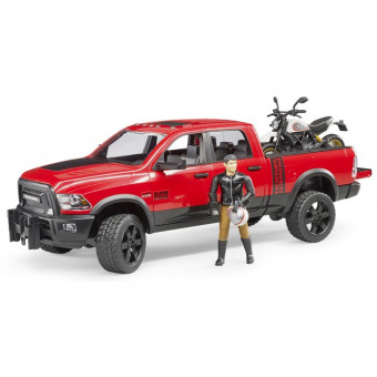 Pick-up RAM 2500 avec moto Ducati - Bruder