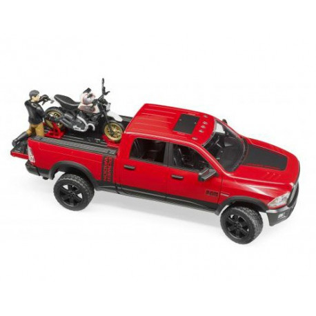 Pick-up RAM 2500 avec moto Ducati - Bruder