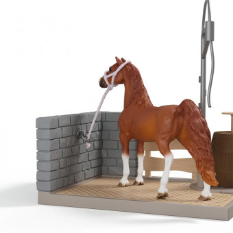 Lavage de chevaux de Sofia - Schleich 42792