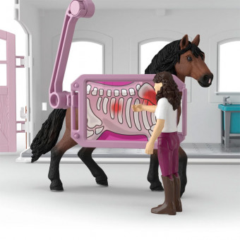 Clinique vétérinaire pour chevaux - Schleich 42787