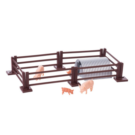 Enclos avec cochons et abri - Britains 43140