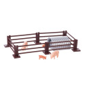 Enclos avec cochons et abri - Britains 43140