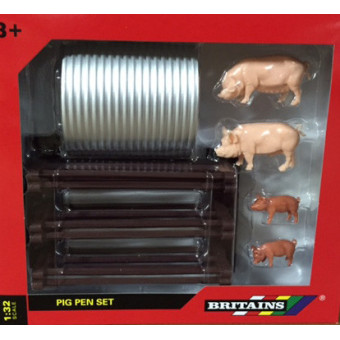 Enclos avec cochons et abri - Britains 43140
