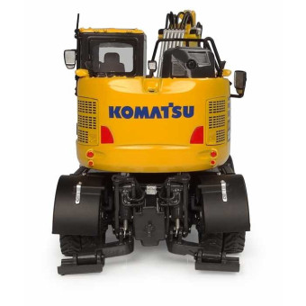 Pelle sur pneus Komatsu PW138MR-11 - Universal Hobbies 8190
