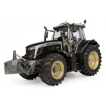 Tracteur MF 7S.210 noir mat et jantes dorées - UH 7207