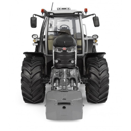 Tracteur MF 7S.210 noir mat et jantes dorées - UH 7207