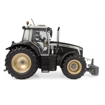 Tracteur MF 7S.210 noir mat et jantes dorées - UH 7207