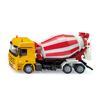 Camion MB toupie jaune et rouge - Siku 3539