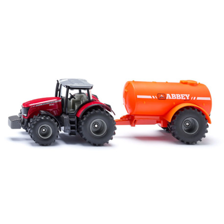 Tracteur MF 8690 avec tonne Abbey - Siku 2003