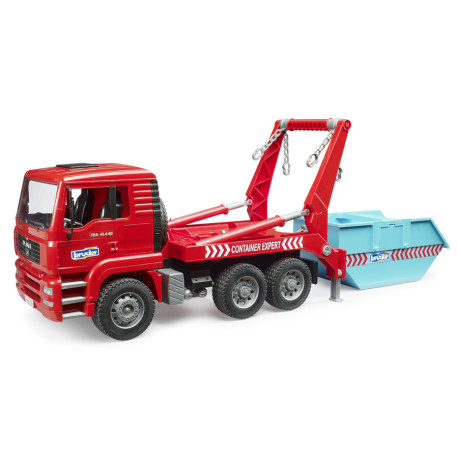 Camion benne container Man TGA - Bruder 02741