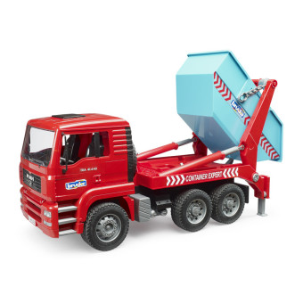 Camion benne container Man TGA - Bruder 02741