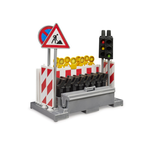 Kit de sécurité routière avec feux tricolores - Bruder 62009