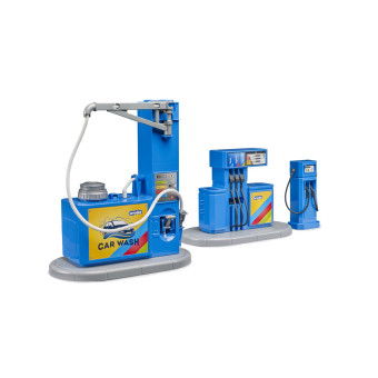 Pompe à essence et lavage auto - Bruder 62113
