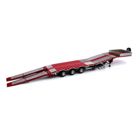 Porte-engins Nooteboom MCOS-48-03 EB rouge - Marge Models