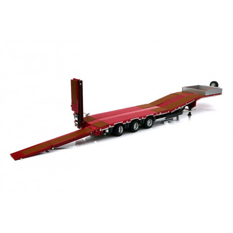 Porte-engins Nooteboom MCOS-48-03 rouge / bois - Marge Models