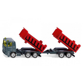 Camion remorque avec bennes basculantes - SIKU 1685