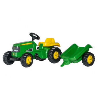 RollyKid John Deere avec remorque