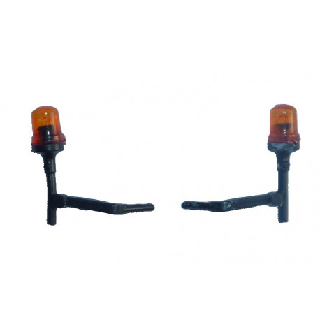 Lot de 2 gyrophares de Tracteur NH T7 1/32