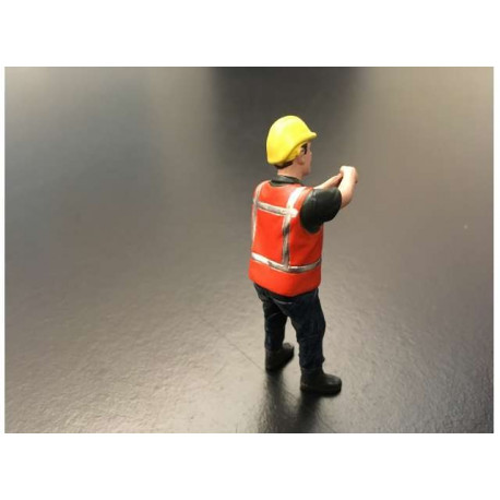 Homme BTP connectant chaîne - AT-Collection