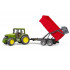 Tracteur John Deere 6920 avec benne rouge - Bruder