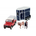 Coffret Land Rover et ses chevaux - Britains 43239