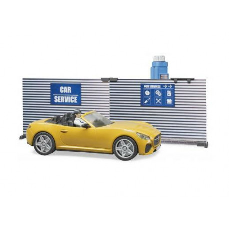 Set atelier automobile Bworld - Bruder