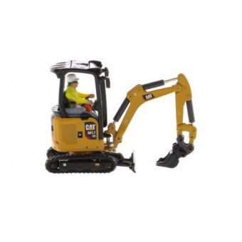 Mini-pelle Hydraulique Caterpillar 301.7 CR - Diecast Masters