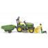 Tracteur tondeuse John Deere bworld - Bruder